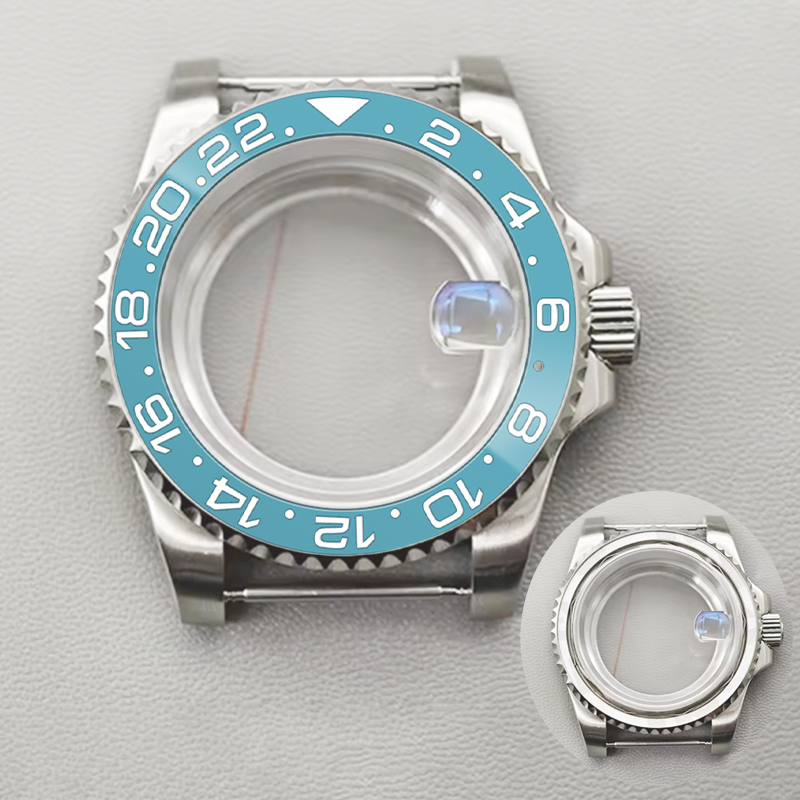 Seiko Watch 5 Sports - Boîtier de montre Mod argent, dos