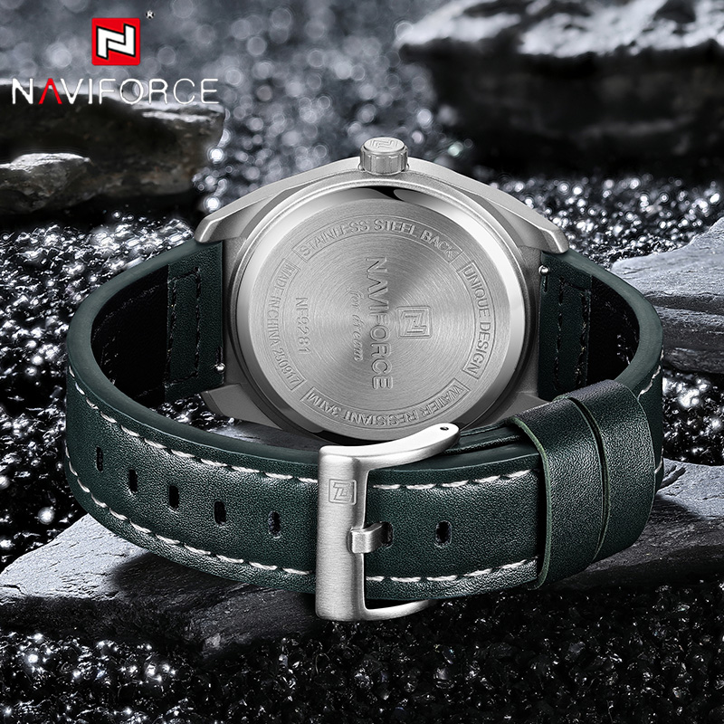Montre à quartz NAVIFORCE pour - Leather Watch Band Men avis et prix