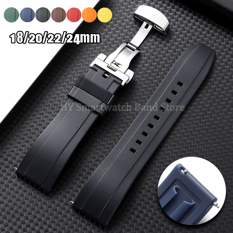 Bracelet de montre en silicone - Suede Strap Watch avis et prix