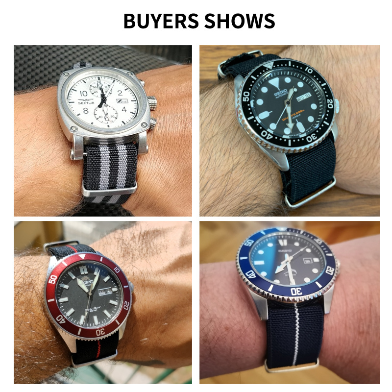 Bracelet de montre de l'armée  - Suede Strap Watch avis et prix
