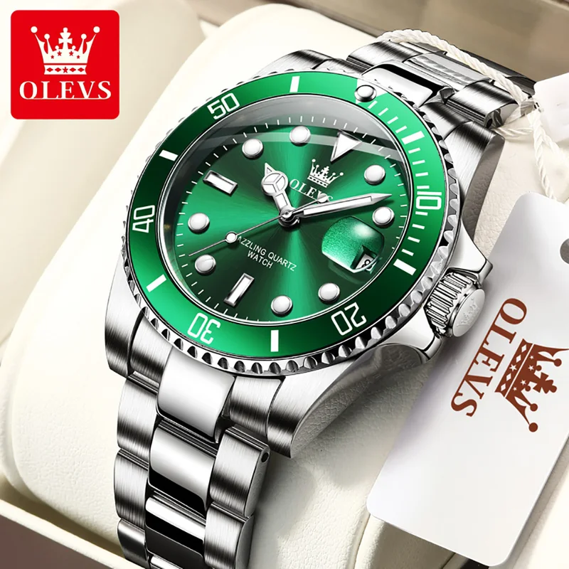 OLEVS montre à Quartz original - Rolex Watch Submariner avis et prix