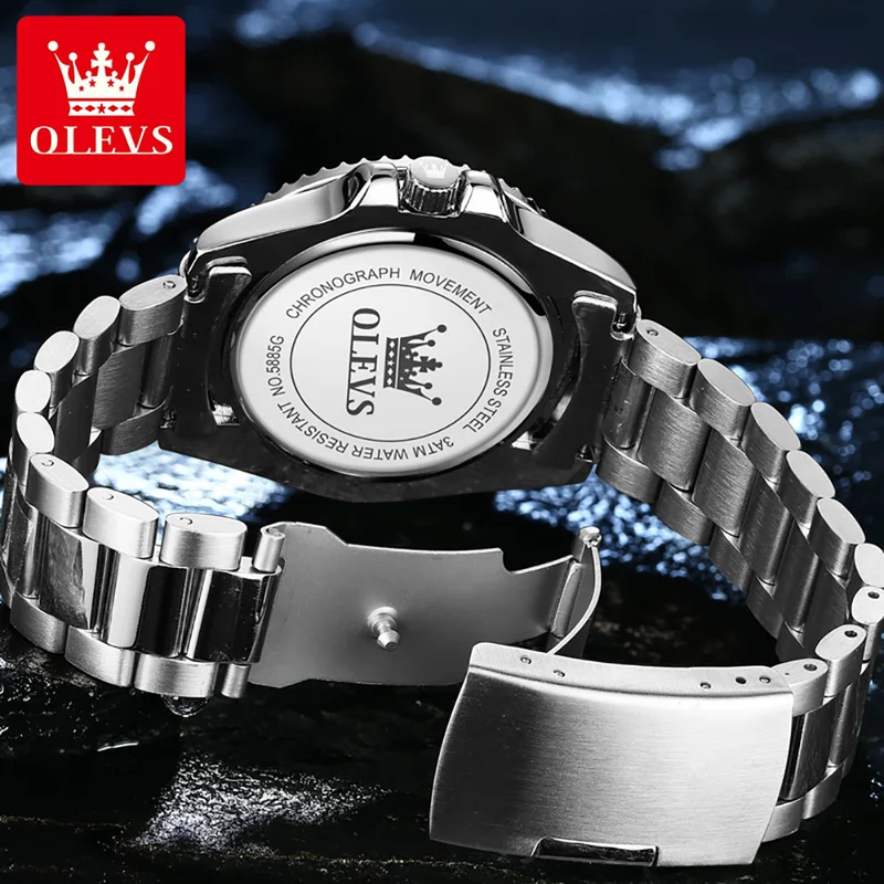 OLEVS montre à Quartz original - Rolex Watch Submariner avis et prix