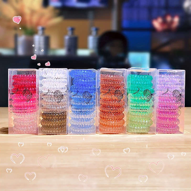9 pièces/boîte, élastiques à c - Silicone Band Women avis et prix